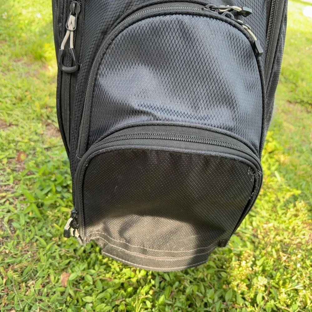Sun Mountain Golf Cart Bag Mens Large Black 14-Way Divider Wuskowhan Pockets